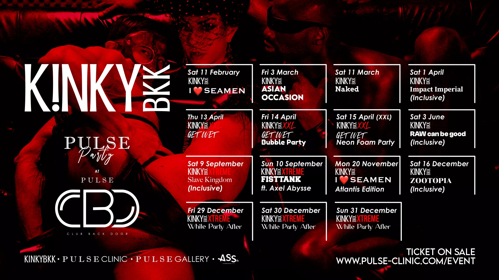 K!NKYBKK - PULSE Kinky Party | PULSExhibiton by PULSE Clinic & PULSE Gallery